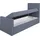 a&j möbelland gmbh Boxspringbett KLAUS mit Bonell-Matratze und Topper. Schlafkomfort | Pfeffer 5 | 100x200