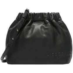 Liebeskind Berlin Cloud Hobo S Leder Black, schwarz silber