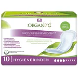 Organyc Slipeinlagen für super saugfähig Blasenschwäche aus 100% zertifizierter Bio-Baumwolle - 1 Packung zu je 10 Stück