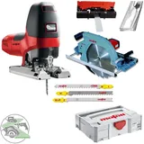 Mafell Zimmerei Handkreissäge MKS 185 Ec + Stichsäge P1 CC MaxiMax im Systainer
