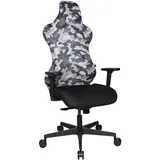 TOPSTAR Bürostuhl Gamingstuhl Sitness RS Sport inkl. Armlehnen weiß-grau camouflage