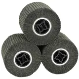 vidaXL Schleifrollen 3 Pcs