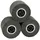 vidaXL Schleifrollen 3 Pcs