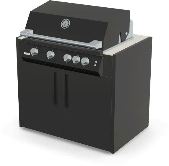 Brabura Fusion 400 RM Modul | Neustes Edelstahlmodell - Iron Frost / Anthrazit / Matt schwarzer Griff