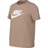 Nike Mädchen Kurzarm T-Shirt G NSW Tee Futura Ss Boy, Hemp, FD0928-200, M