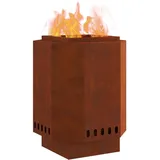 vidaXL Feuerkorb Ø 51 cm Braun