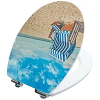 Conmetall - celle Sonnenbad WC-Sitz MDF mit Absenkautomatik