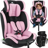 Kidiz KIDIZ® Autokindersitz Premium Kinderautositz Gruppe 1+2+3, 9-36 kg 5-Punkt-Sicherheitsgurt, Autositz, Kindersitz, Einstellbare Kopfstütze, Mitwachsende Sitzerhöhung 1-12 Jahre, Stabil und Sicher