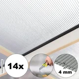 Home Deluxe Hohlkammerstegplatten Polycarbonat Doppelstegplatten VARUS