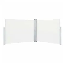 vidaXL Ausziehbare Seitenmarkise 1,4 x 10 m creme