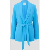 S.Oliver Blazer mit Bindegürtel, Hellblau, 44