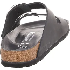Birkenstock Damen Arizona Big Buckle Sandalen braun, Schwarz(black), 35 EU schmal