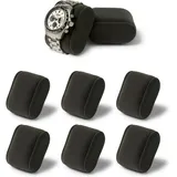 TAWBURY Bayswater Uhrenbox-Kissen, klein, 18 cm Umfang, 5,1 cm Breite, kompatibel mit unserer schwarzen Bayswater Uhrenbox mit 12 Schlitzen, 6 Kissen (Anthrazit)