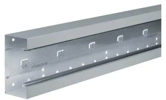 TEHALIT Brüstungskanalunterteil BRS651301VERZ 70x130 verzinkt Stahlbl.