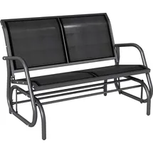 Outsunny Schaukelbank 123 x 70 x 87 cm schwarz