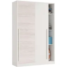 fanmuebles Schwebetürenschrank Top 120 x 200 x 50 cm Weiß