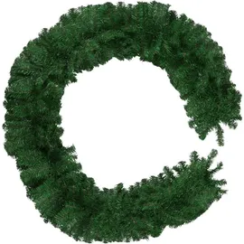 Tectake Weihnachtsgirlande 270 cm Grün