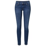 Pepe Jeans Damen Jeans SOHO Skinny Fit Grau Worn H45 Normaler Bund Reißverschluss W 27 L 28