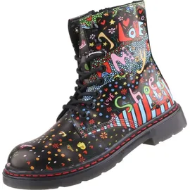 Dockers by Gerli Schnürboots schwarz