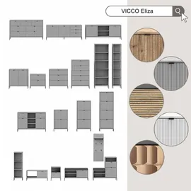 Vicco Eliza Viking Oak 40 x 190 cm mit Tür und Schublade