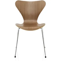 Fritz Hansen - Serie 7 Stuhl, Chrom / Walnuss natur