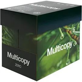 Multicopy Kopierpapier Zero DIN A4 80 g/qm 2.500 Blatt Maxi-Box