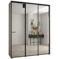 Abiks möbel Möbel Kryspol Schwebetürenschrank, Kaschmir, Metall, Nachbildung, 10