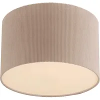Just light. JUST LIGHT Deckenleuchte DURO, Textil, beige
