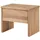 Massivmoebel24 Nachtschrank JANGALI 50 x 35 x 40 cm Beige