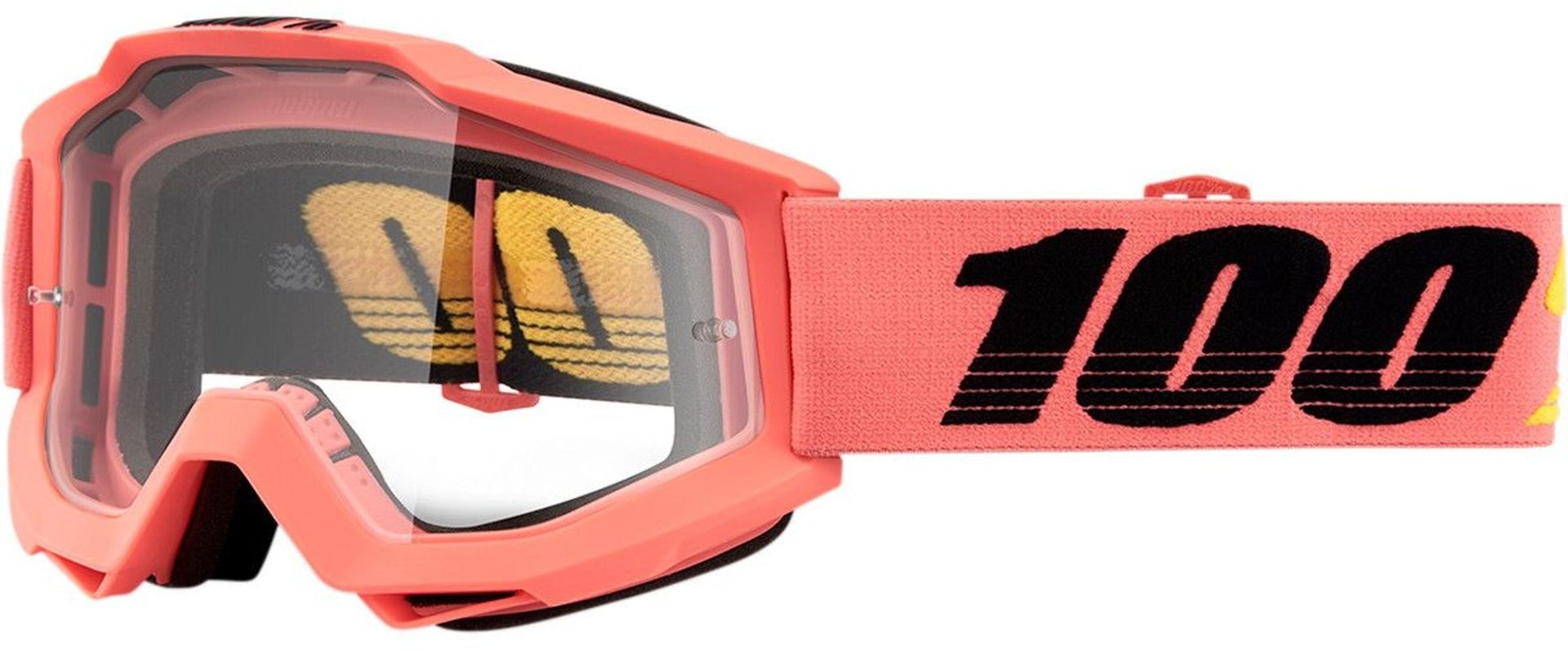 100% Accuri Rogen Motocross Brille, transparent