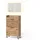 Vicco Garderobenset Amber 59,8 x 100 cm Eiche Wotan
