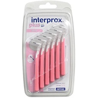 Interprox 3x Interprox plus Interdentalbürsten rosa nano 6er Pack