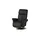 HIMOLLA Fernsehsessel 7418 Leder 81 x 111 x 95 cm Schwarz elektrisch mit Massagefunktion