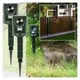 casativo-garden Universal Tierabwehrgerät 2er-Set