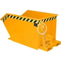 Bauer Kippbehälter Stahl 0,5 m3 orange