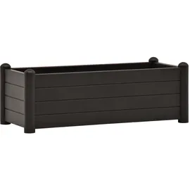 furnicato Hochbeet 100 x 43 x 35 cm Anthrazit