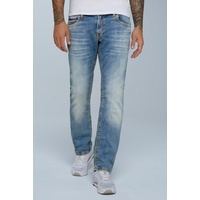 CAMP DAVID Comfort-fit-Jeans, mit breiten Nähten 34, Länge 32, blau Herren Jeans