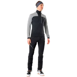 Dynafit Speed Polartec® Fleece Mit Halbem Reißverschluss - Quiet Shade Melange / Black / Orange - 2XL