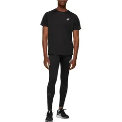 ASICS Herren Tights SILVER ICON TIGHT, PERFORMANCE BLACK / DARK GREY, S
