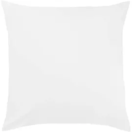 Traumschlaf Kissenbezug Basic Single Jersey 80 x 80 cm Weiss