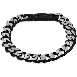 Tom Tailor Armband Edelstahl schwarz 2100635 Größe 20+1,5 cm