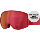 ATOMIC REVENT L HD Skibrille Red