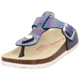 superfit Fussbettpantoffel Pantoffeln, Blau 8000, 25 EU Weit