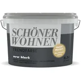 Schöner Wohnen Trendfarbe 2,5 l new black matt