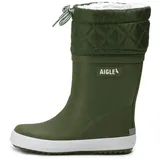 Aigle Unisex Kinder Giboulee 2Rain Boot, khaki, 7 UK Child - 24 EU