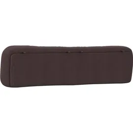 vidaXL Kopfteil-Kissen "Hvar" Dunkelbraun 200 cm Stoff