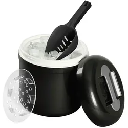 Eiswürfelbehälter 4,0 lt. - mit patentierter Thermo-Spezial-Isolierung - anthrazit