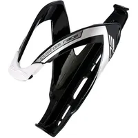 Elite Flaschenhalter Custom Race schwarz/weiß glänzend