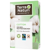 Terra Naturi Wattestäbchen COTTON, 200 St.