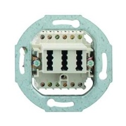 Rutenbeck TAE  2x6/6 NFF uP - reinweiß